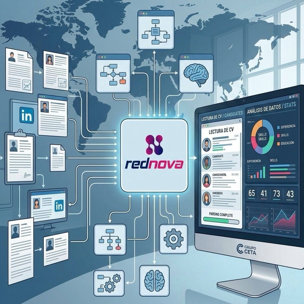 Grupo Ceta desarrolló un sistema propio de IA para decodificar CV y acelerar los procesos de selección