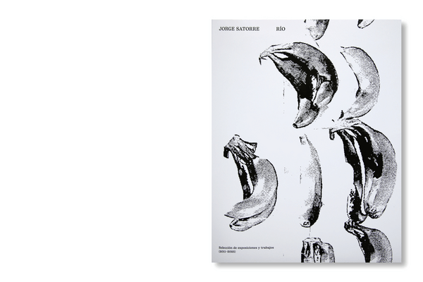 Images of the cover and inside pages of the book "Jorge Satorre. Rio"