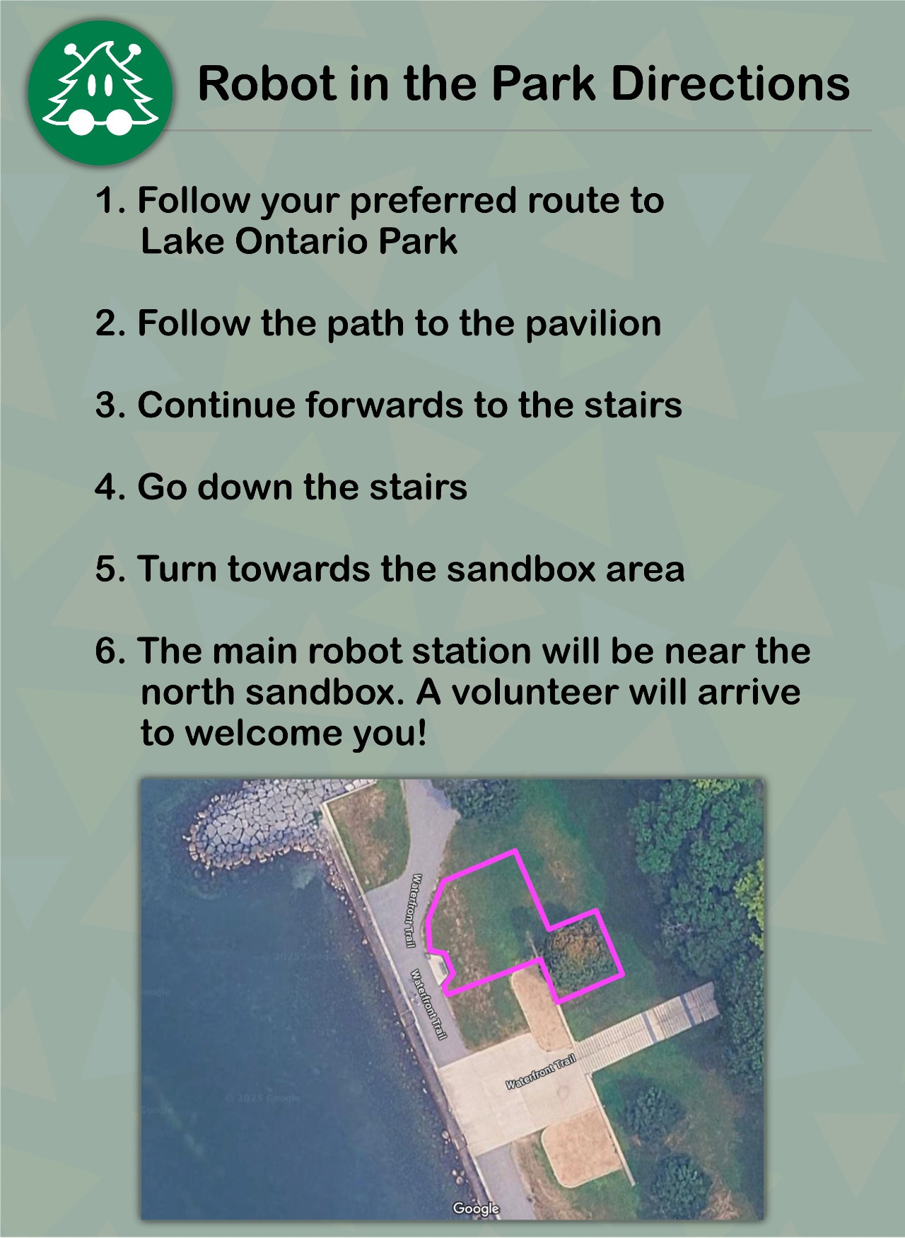 Directions instructions