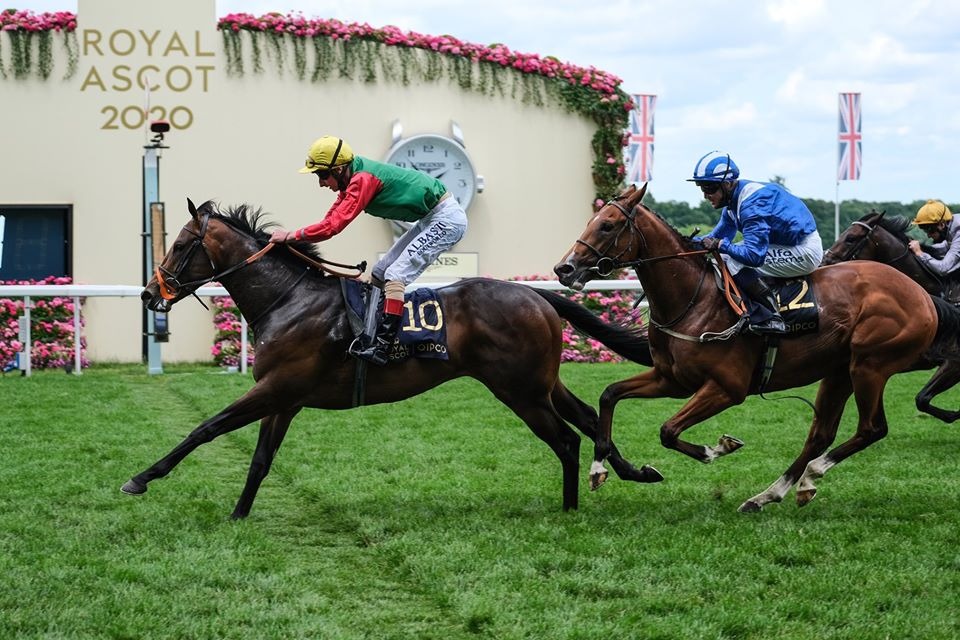  Andrew Kirby riding Nando Parrado (GBR). Photo: Ascot Racecourse