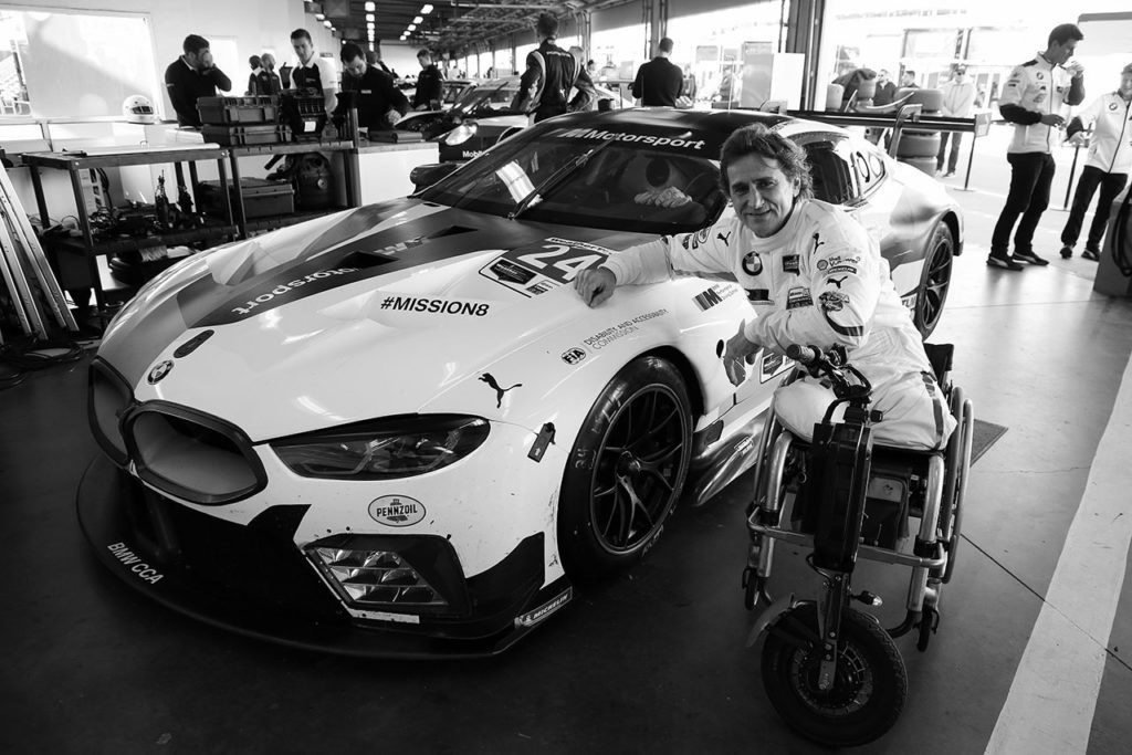 Alex Zanardi. Photo: BMW.