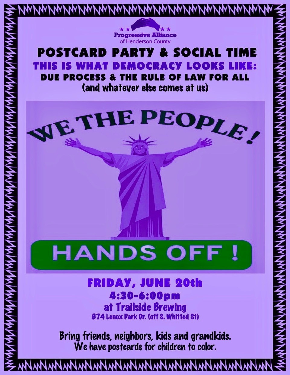 6/20 Postcard Party