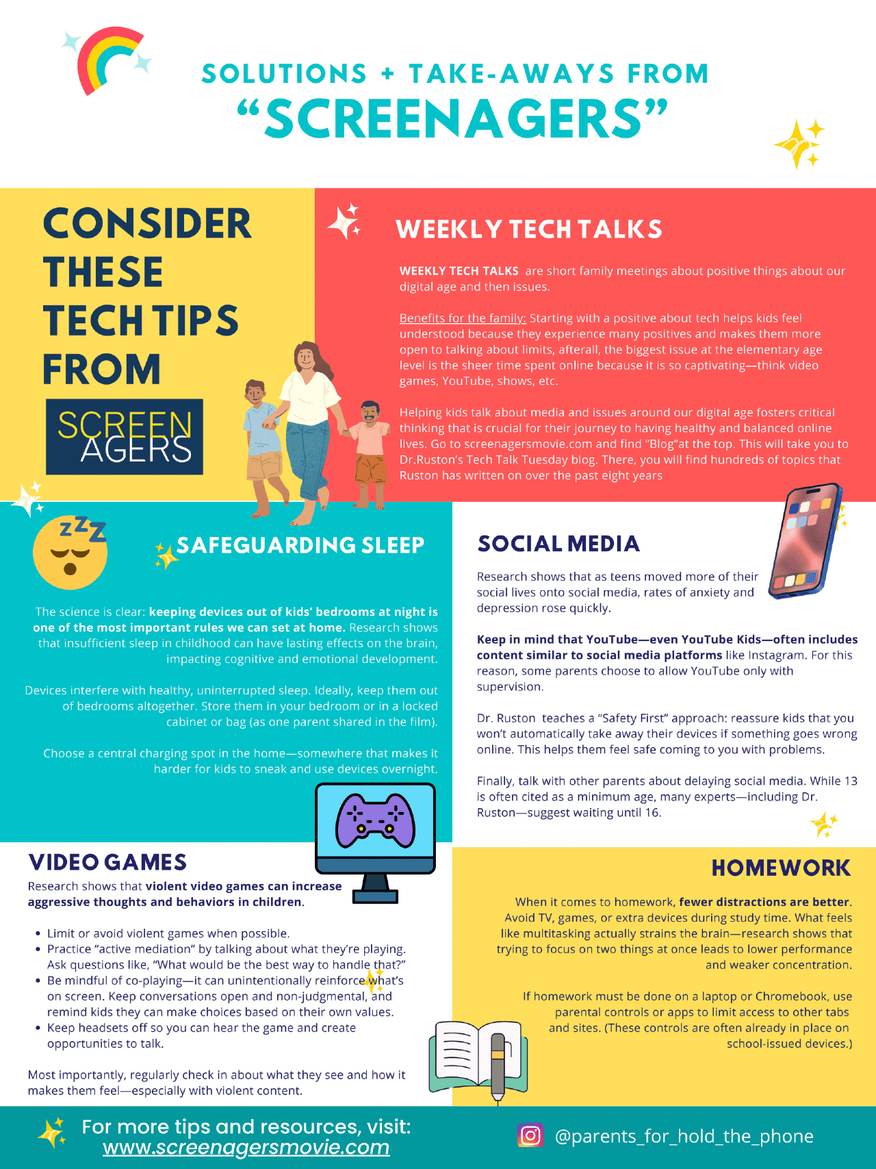 Screensavers One-Pager