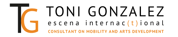 Image: "Toni Gonzalez - Escena International". Consultant on mobility and arts development