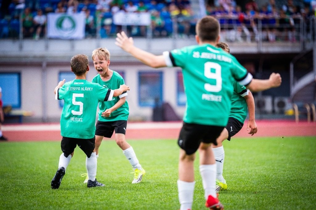 Radost dětí a emoce ze hry na turnaji McDonald's Cup