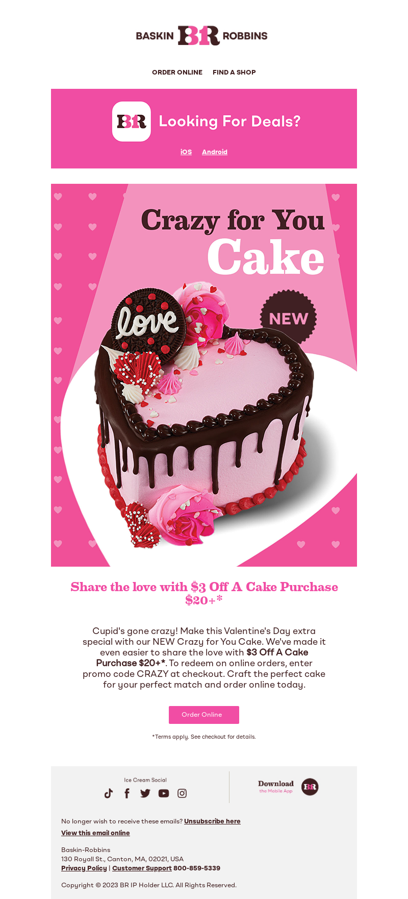 Sweet savings just for you