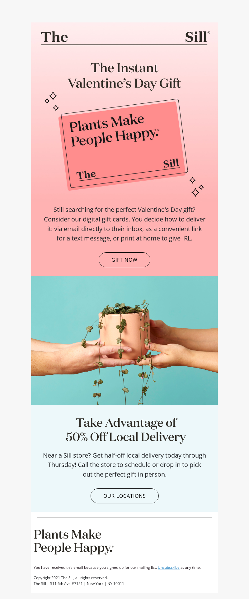 Valentine's savings: 50% off today!