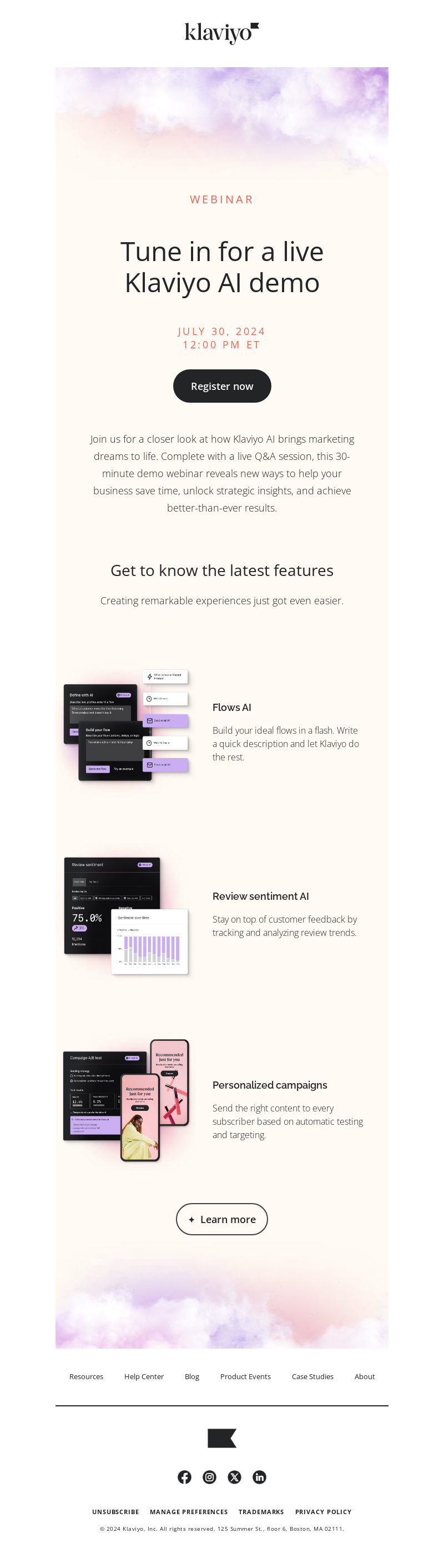 Klaviyo Email6