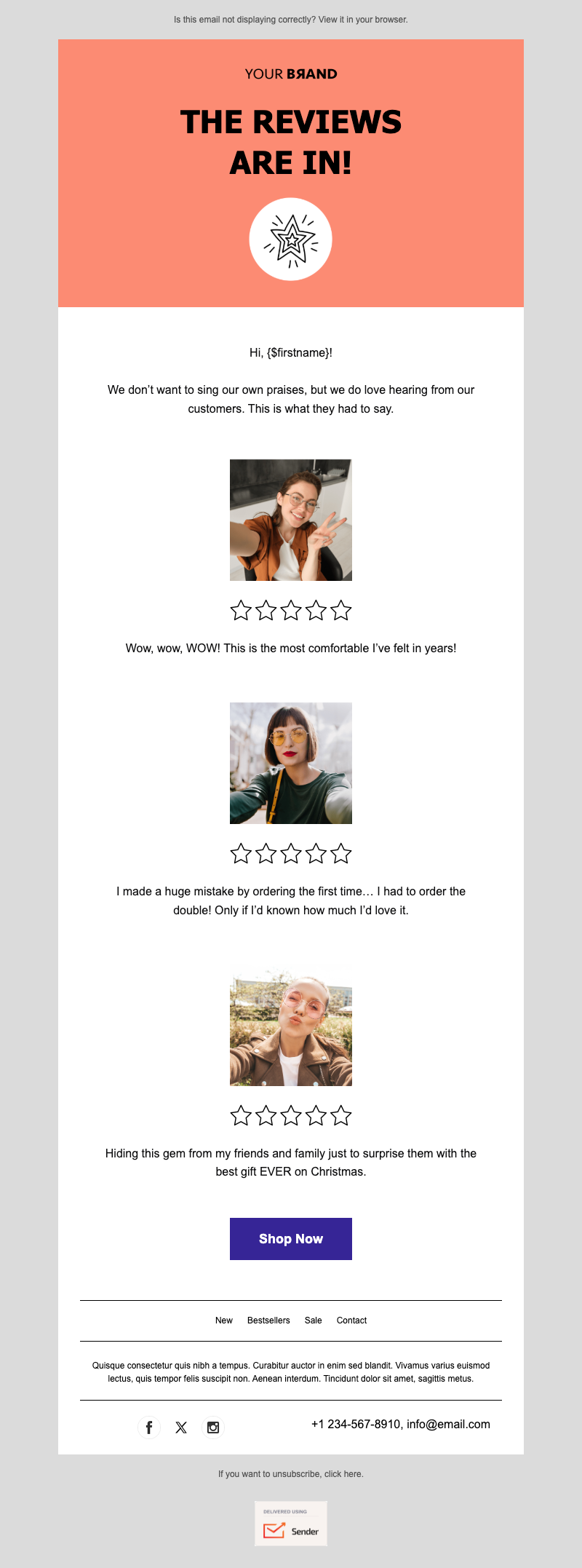 Join [Brand]'s satisfied customers