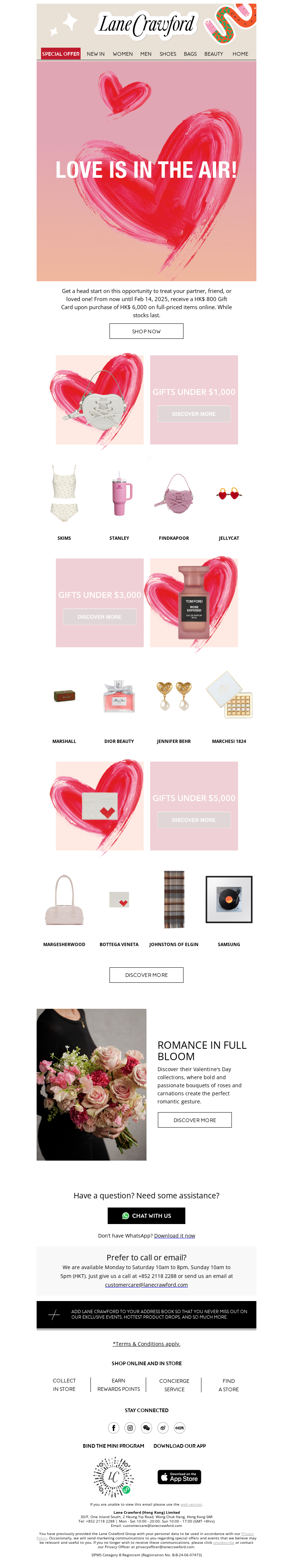 Save on gifts for your loved one this Valentine’s Day!