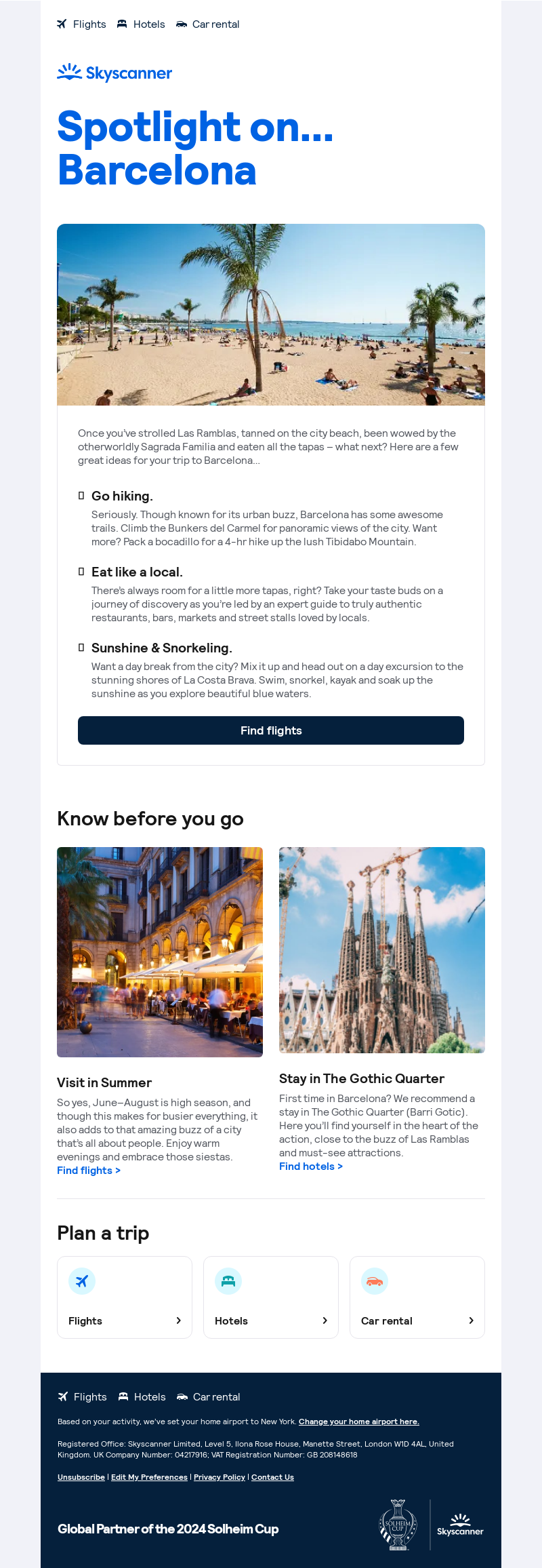 Introducing [Travel Agency]'s gems