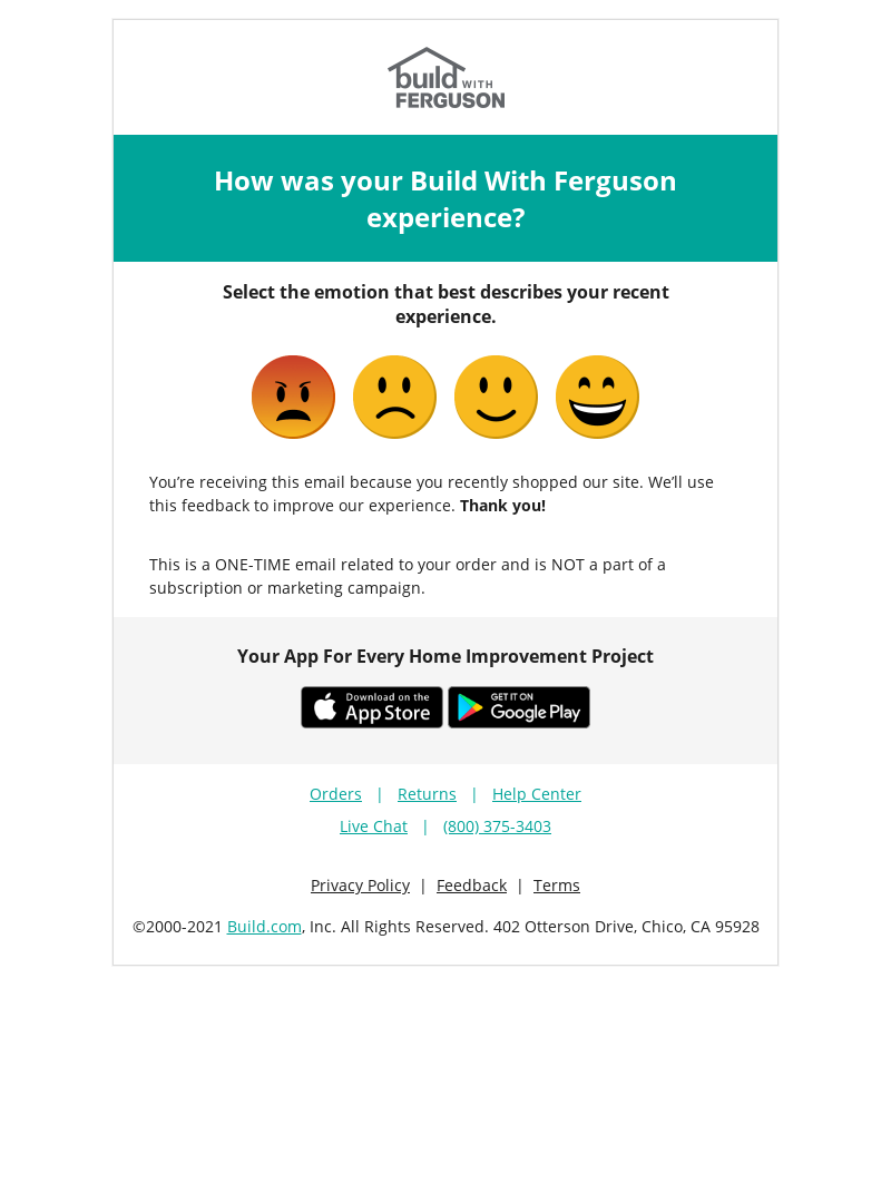 Help us improve with your feedback!