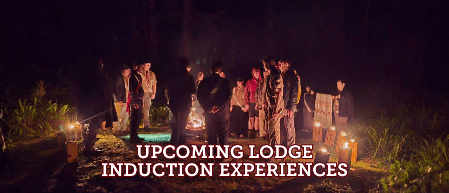 Upcoming Lodge Induction Experiences