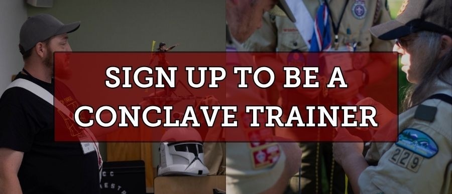 Sign Up to Be a Conclave Trainer