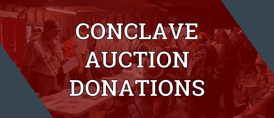 Conclave Auction Donations