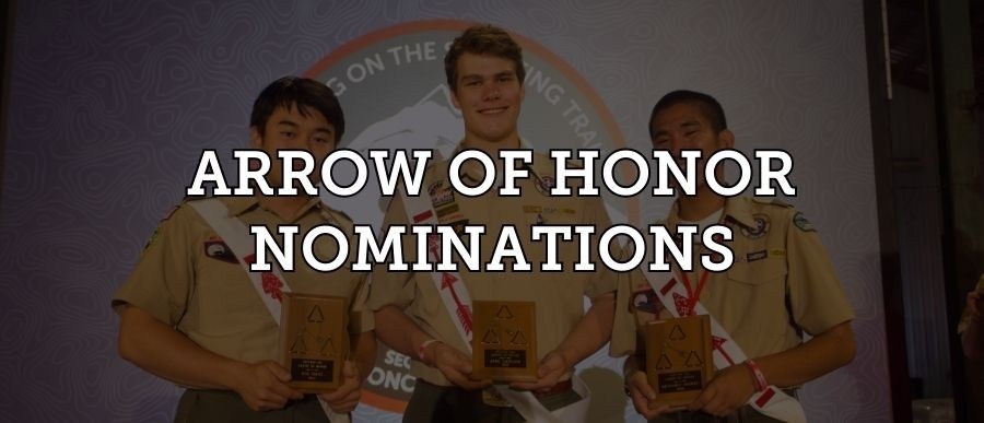 Arrow of Honor Nominations