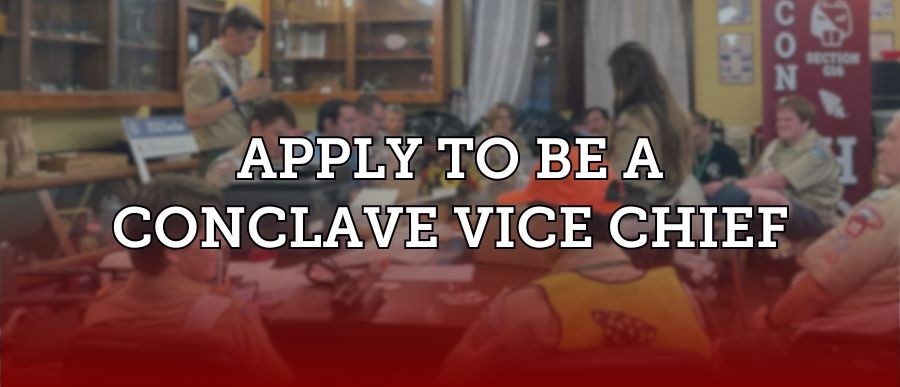Apply to Be a Conclave Vice Chief