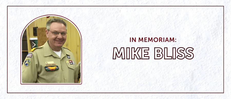 In Memoriam: Mike Bliss