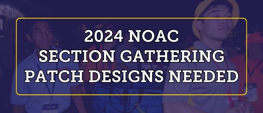 2024 NOAC Section Gathering Patch Designs Needed
