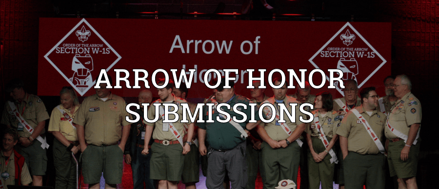 Arrow of Honor Submissions