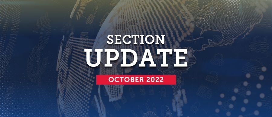 Section Update October 2022