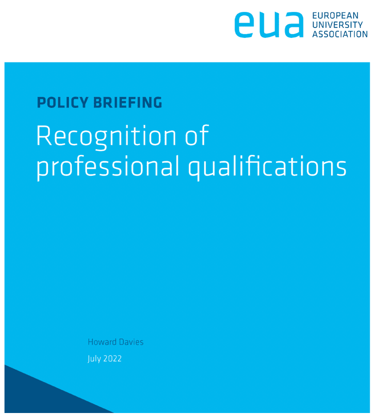 Recognition of Professional Qualifications