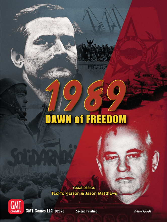 1989: Dawn of Freedom image ad for GMT games