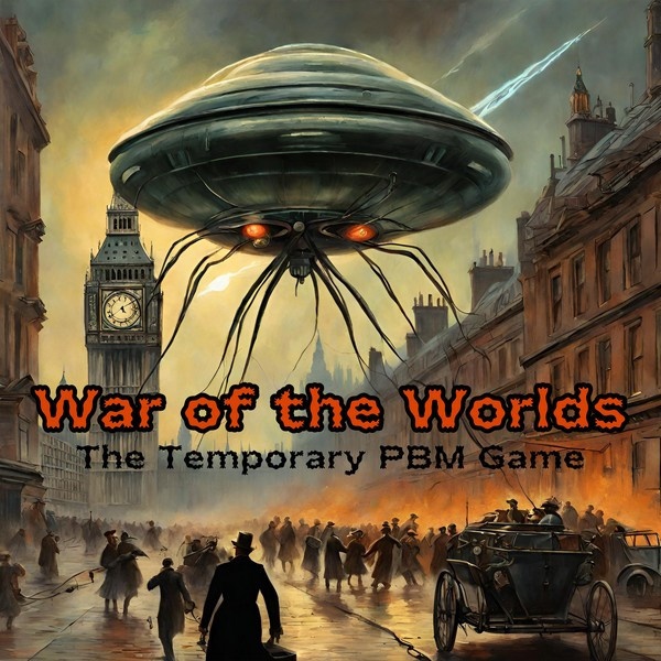 War of the Worlds PBM image ad