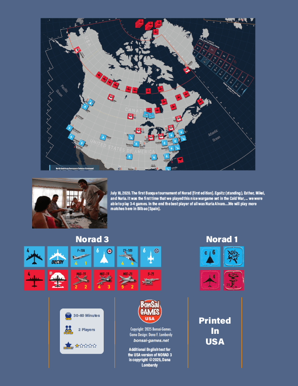 PBM image ad for Norad 3 for Lombardy Studios