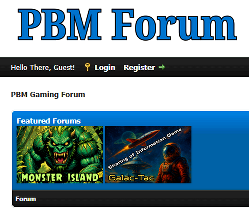 Image ad for the PBM Forum