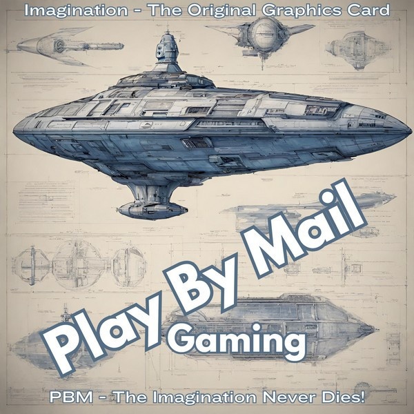 Play By Mail Gaming image ad for the Play By Mail Facebook page