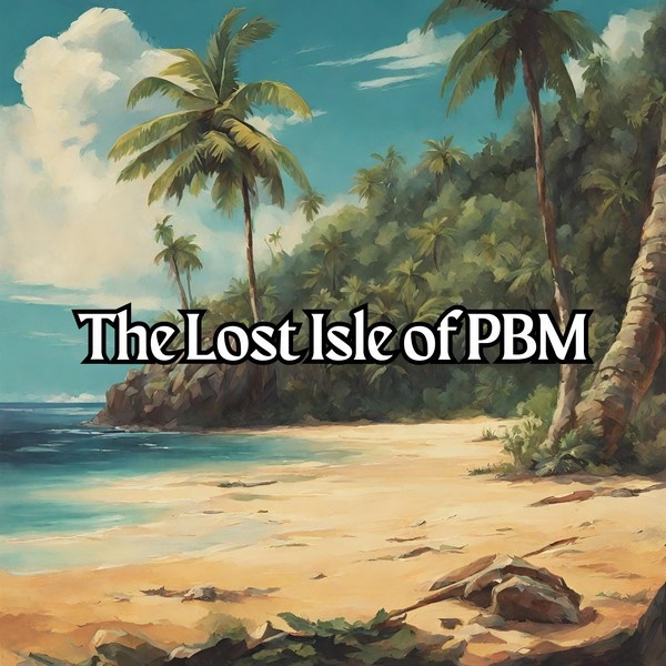 Image ad for The Lost Isle of PBM