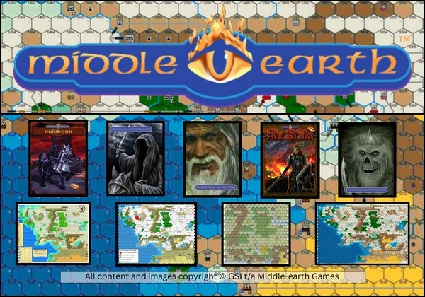 Middle-earth PBM image ad for Middle-earth Games