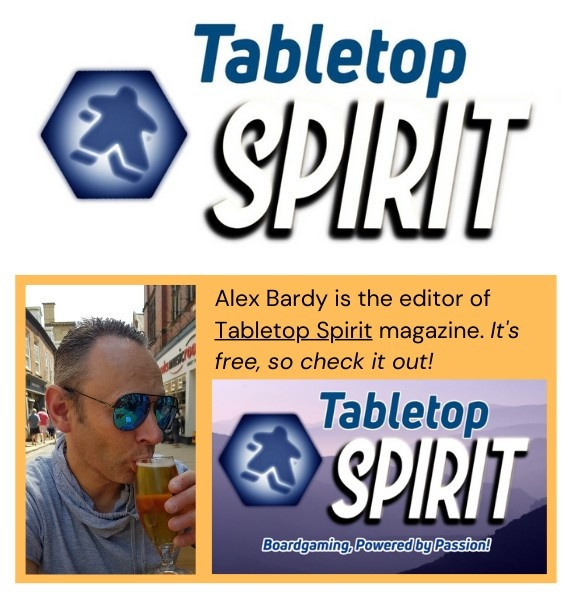Tabletop Spirit magazine image ad