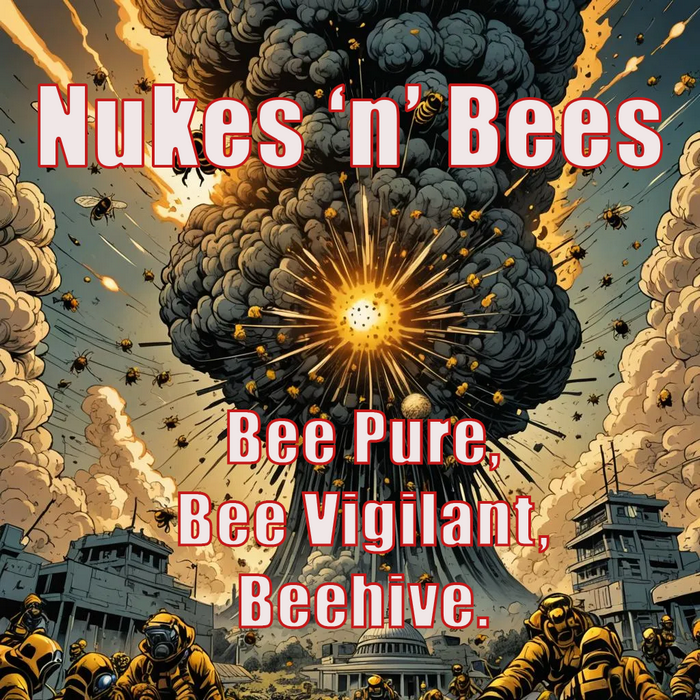 Nukes 'n' Bees image ad for Richard Lockwood