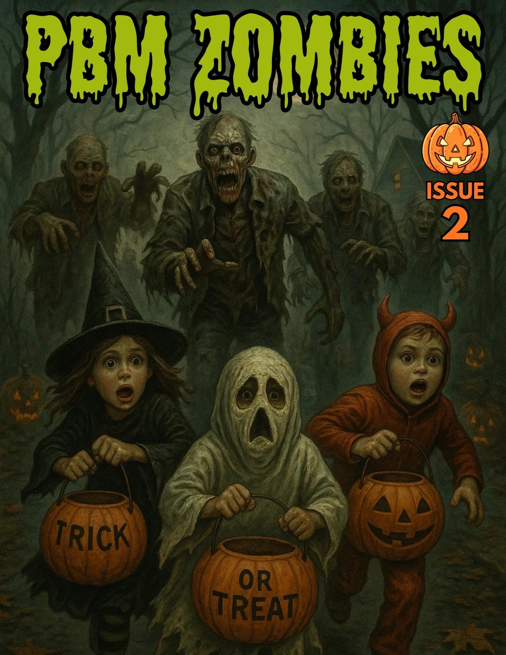 PBM image ad for PBM Zombies Issue #2