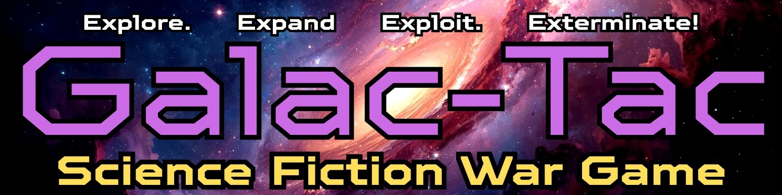 PBM image ad for Galac-Tac for Talisman Games