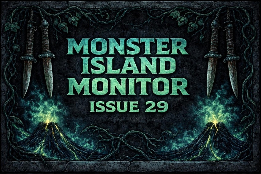PBM image ad for Monster Island Monitor Issue #28