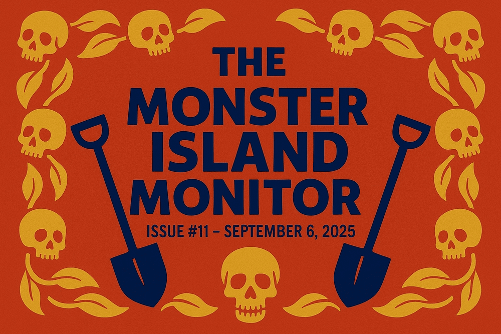 IMage ad for The Monster Island Monitor.