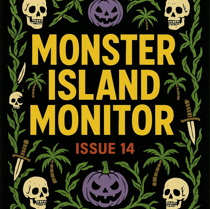PBM image ad for Monster Island Monitor Issue #14