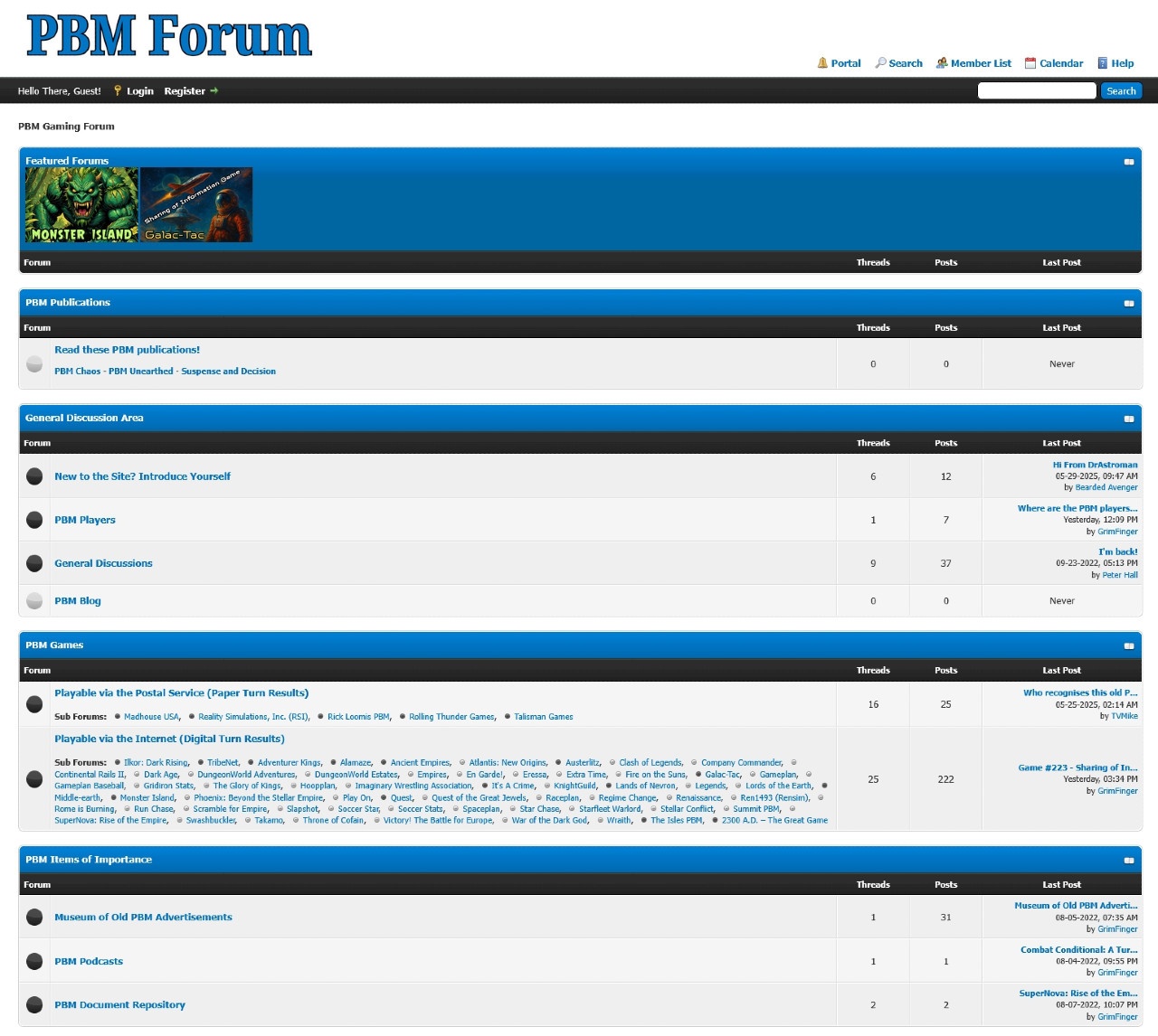Image ad for the PBM Forum