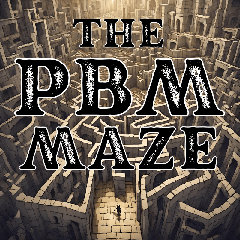 The PBM Maze image ad
