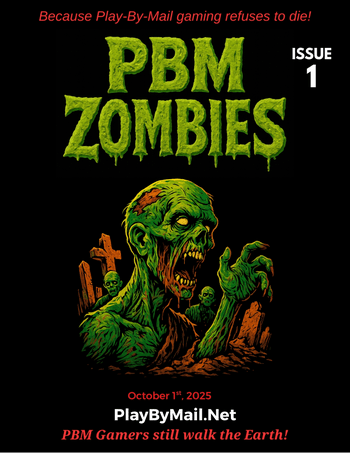 PBM image ad for PBM Zombies magazine Issue #1
