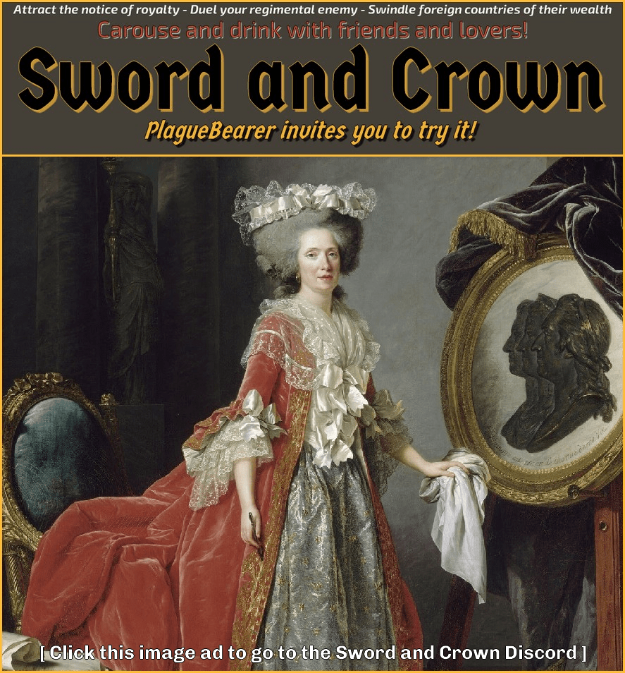 Image ad for Sword and Crown