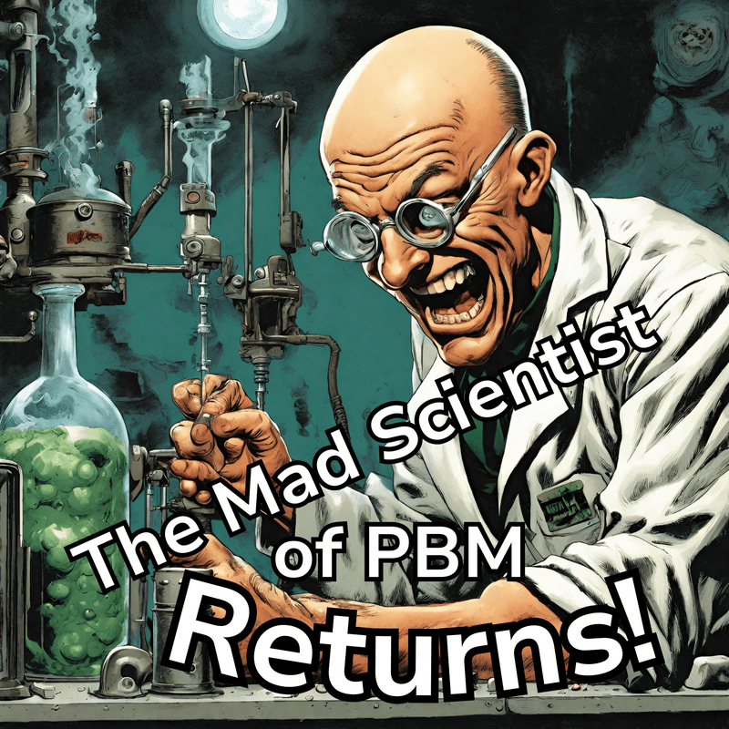 Image ad for th Mad Scientist of PBM - Mark Wardell