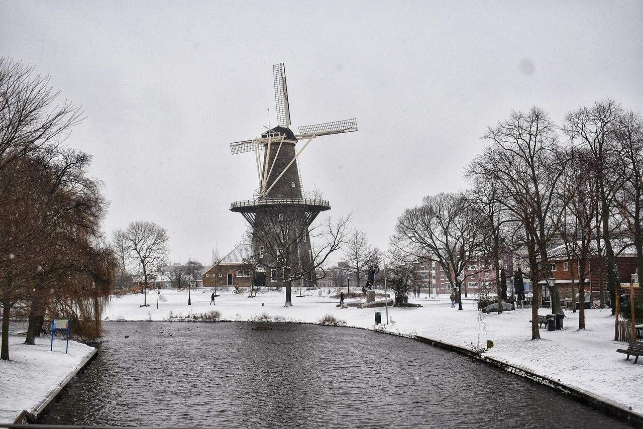 Winters landschap