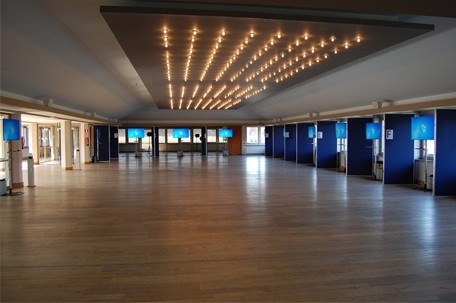 Foto van de bovenzaal in het Oud Sint-Jan