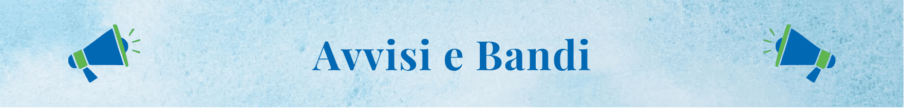 Avvisi e bandi