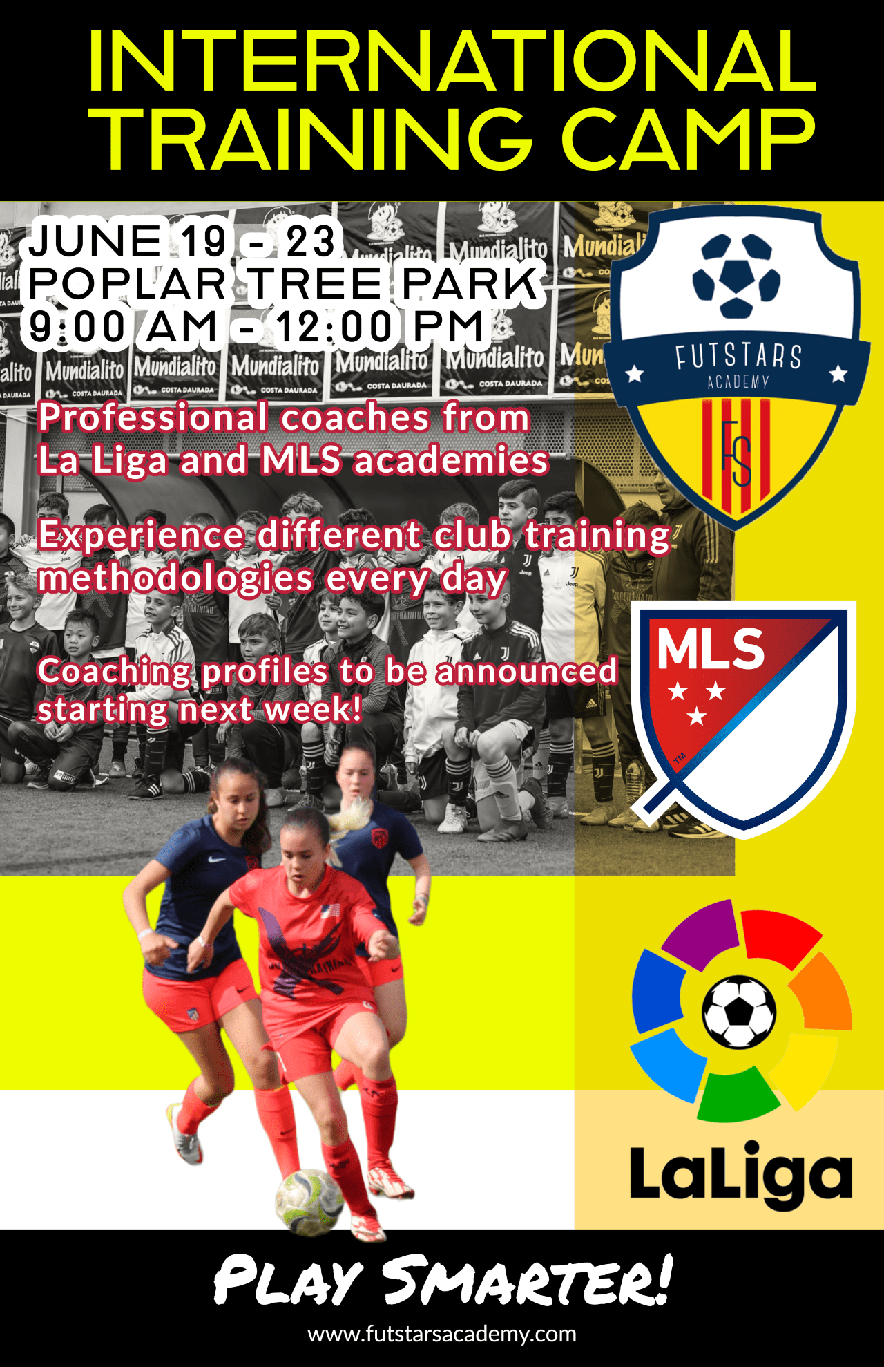 FutStars Academy Summer 2023 Camps Apply Today!