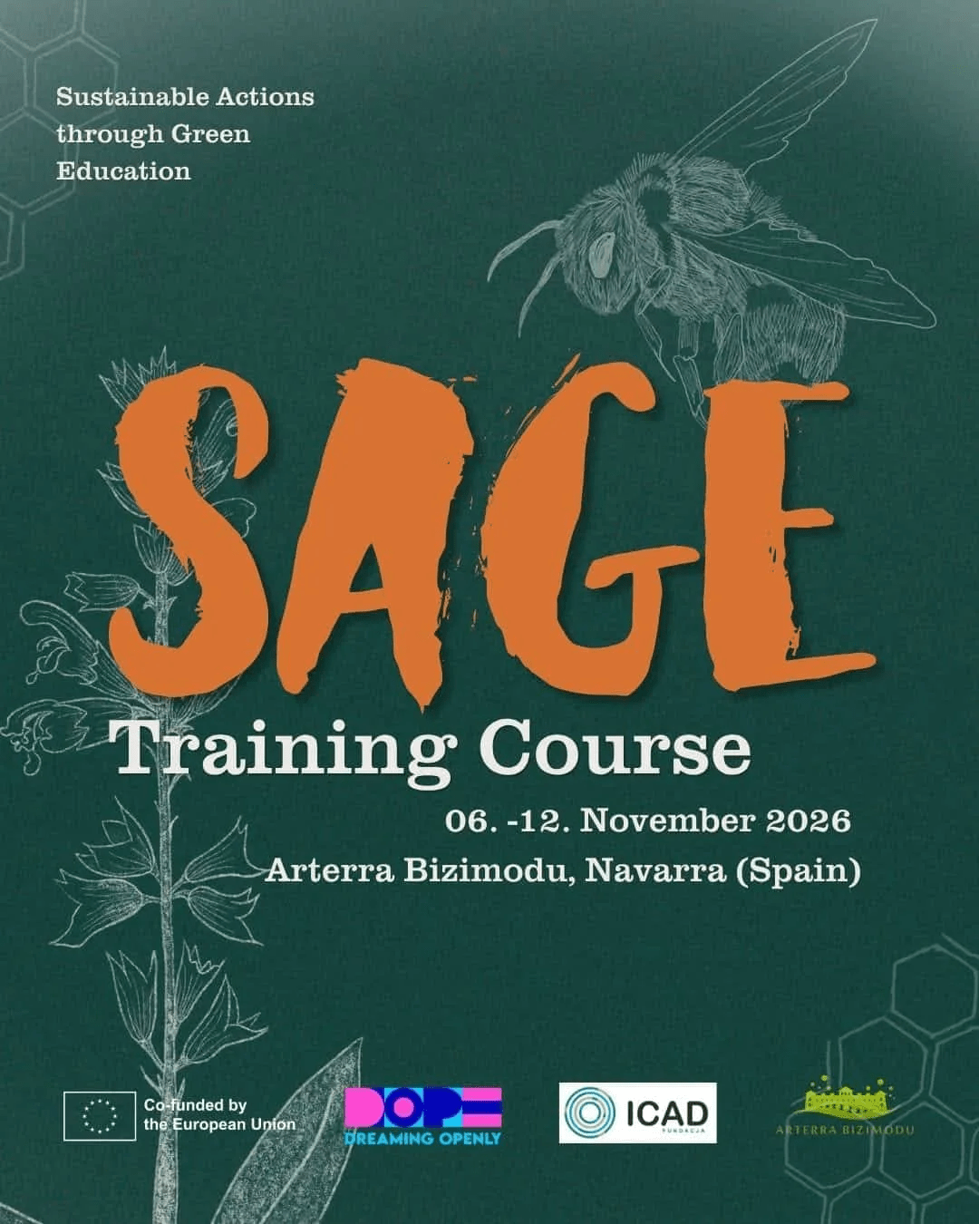 Cartel sobre el curso SAGE